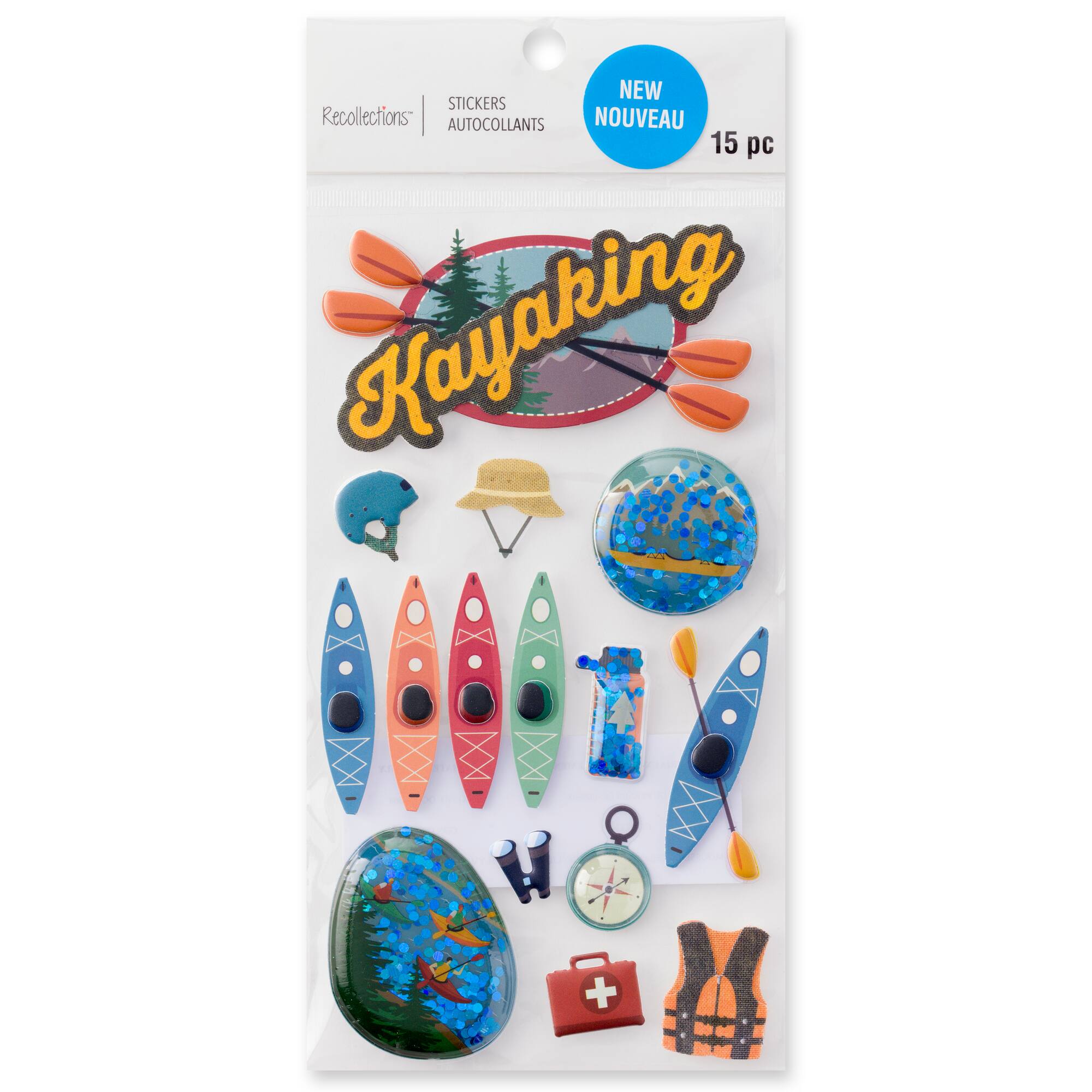 Kayaking Stickers by Recollections™